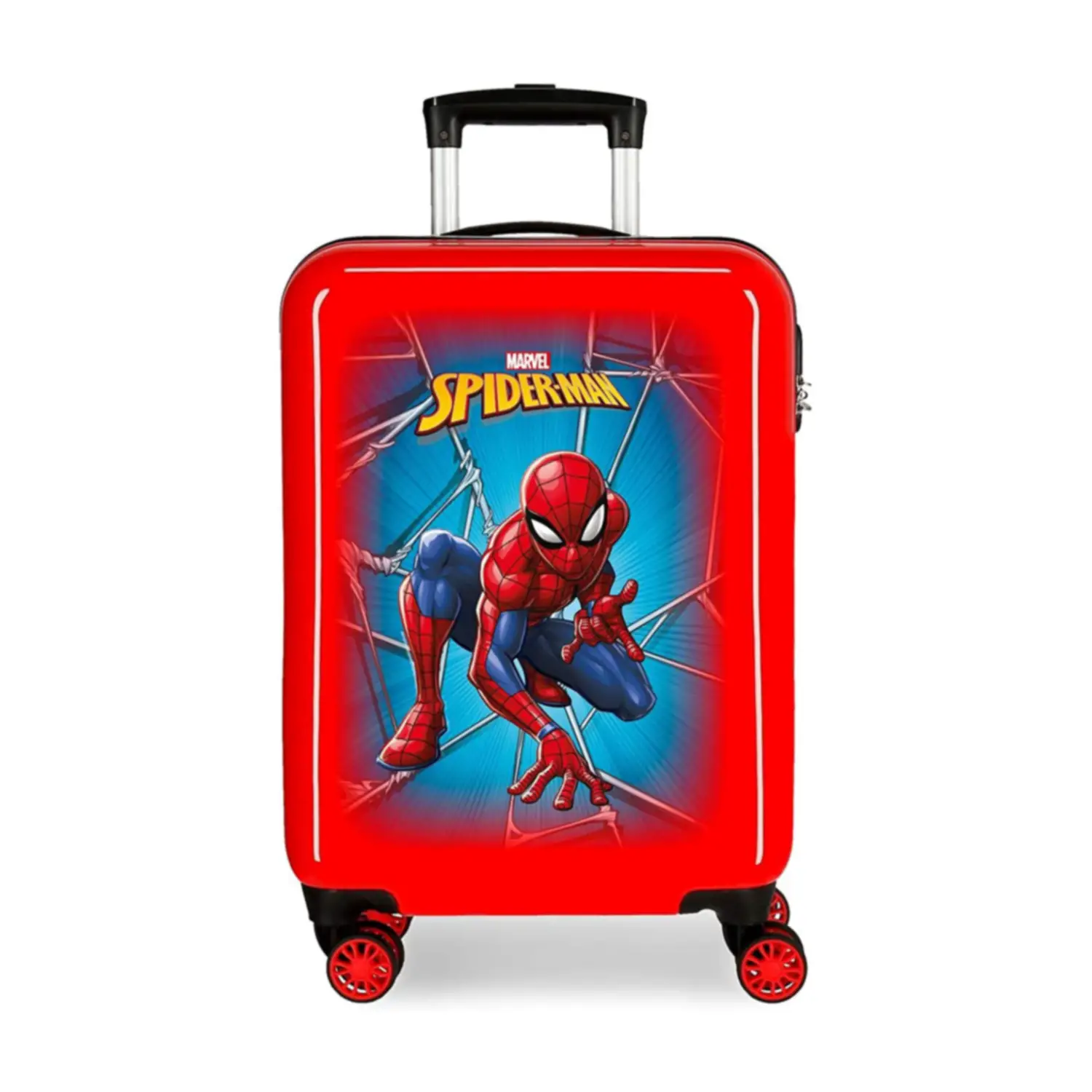 Joumma Bags Trolley Da Cabina Spiderman Red Abs 55c M 4 Ruote - valige e borse da viaggio