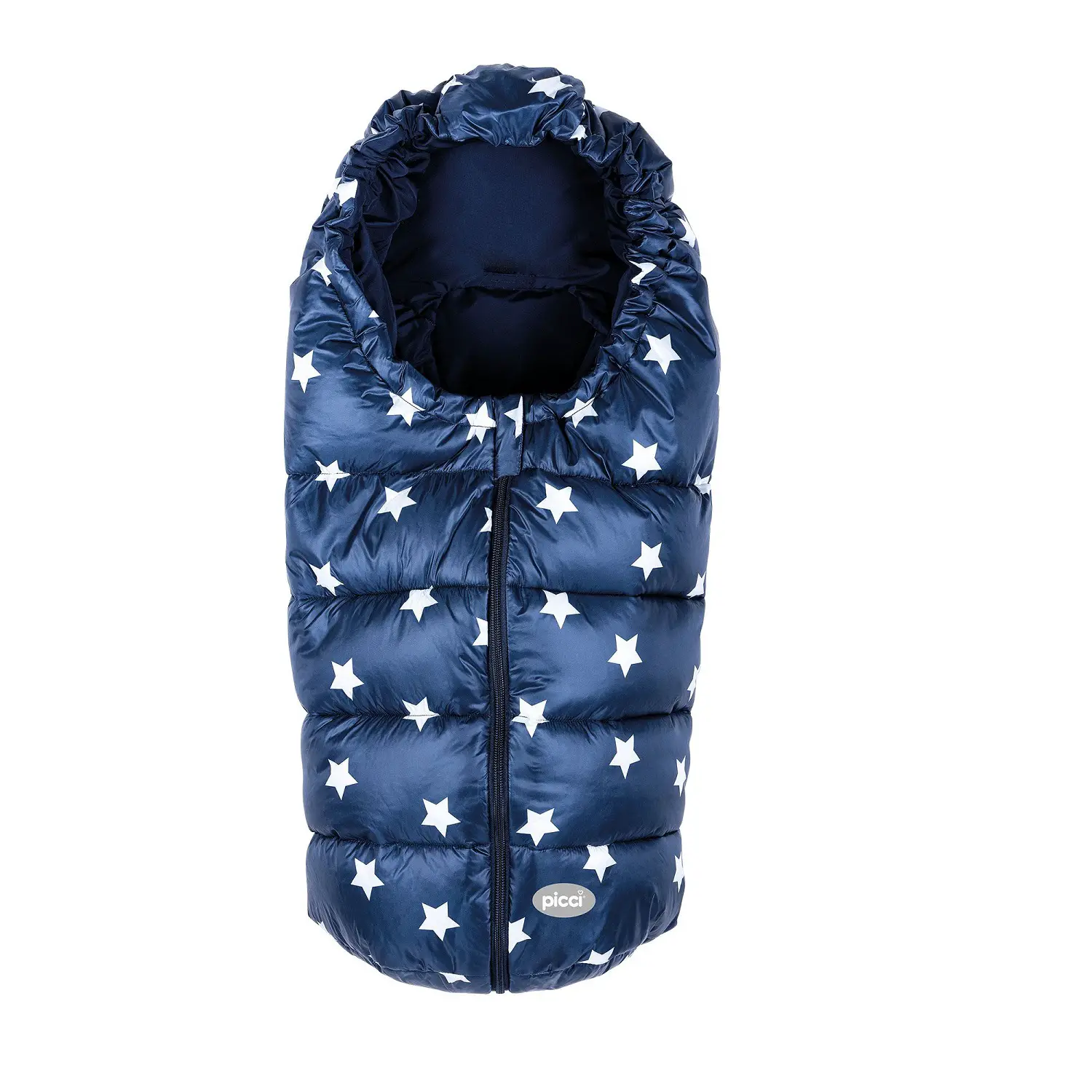 Sacco Termico Star Picci per Carrozzina/Ovetto Blu Stelle Bianche - sacchi termici