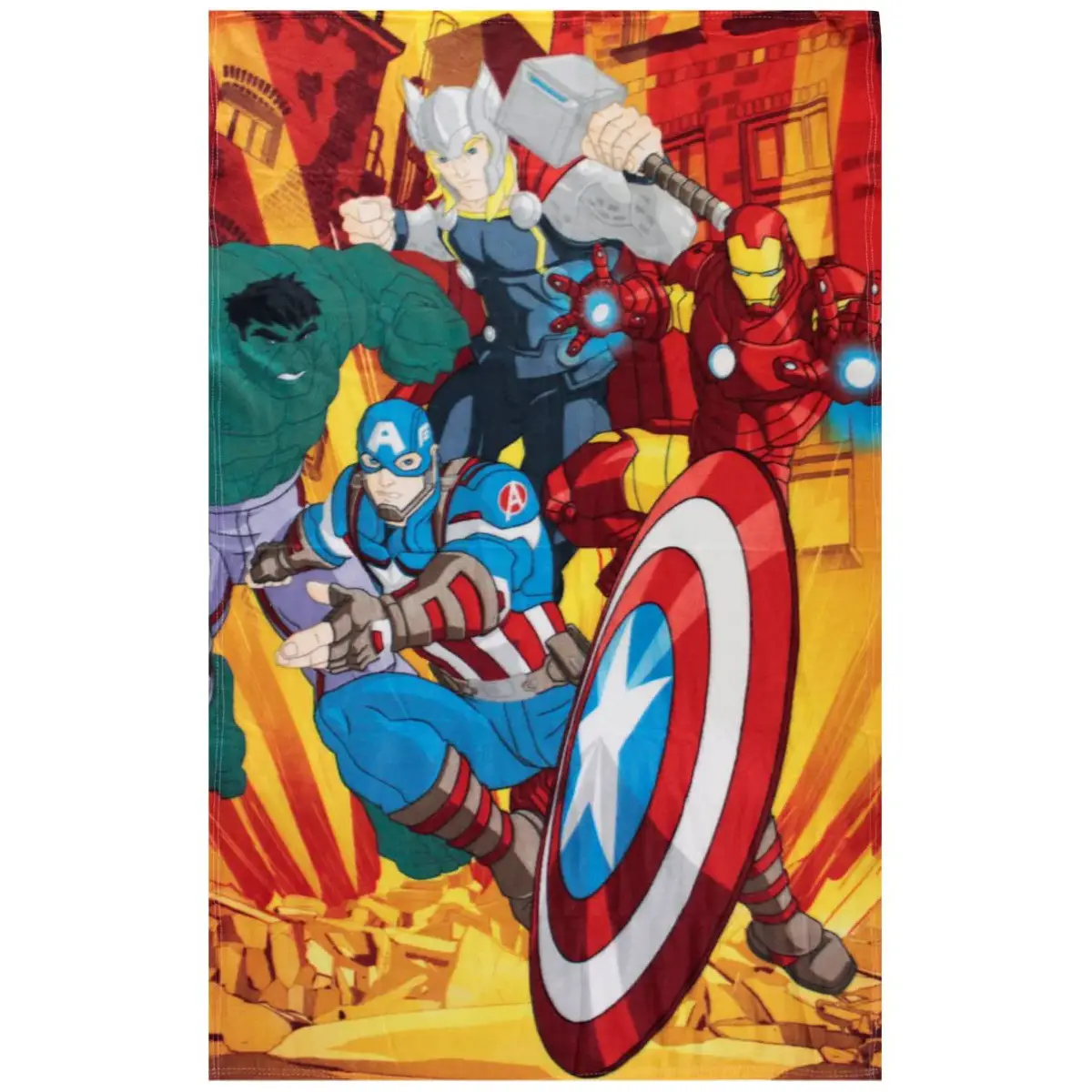 Plaid Pile Avengers 100x150 - biancheria casa