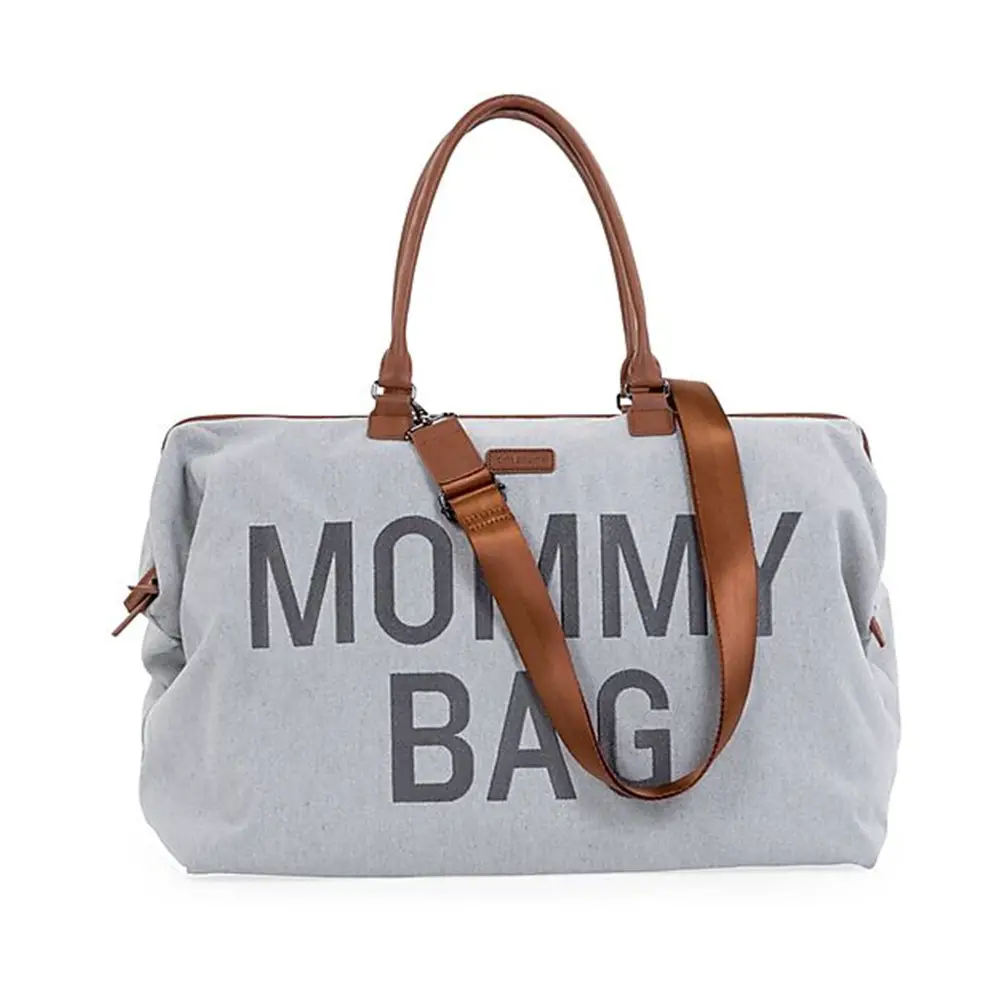 Mommy Bag Borsa Fasciatoio con Materassino Grigio - borse e zaini