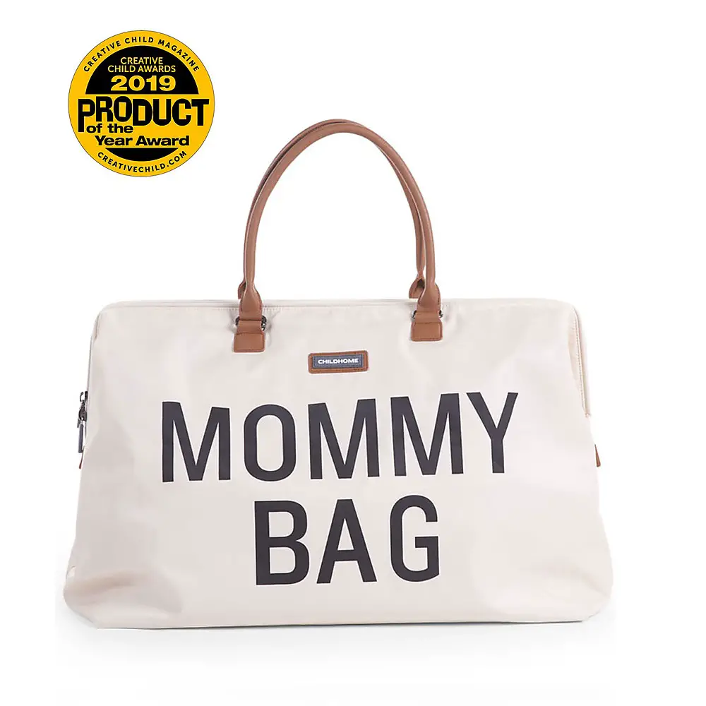 Mommy Bag Borsa Fasciatoio con Materassino Avorio - borse e zaini