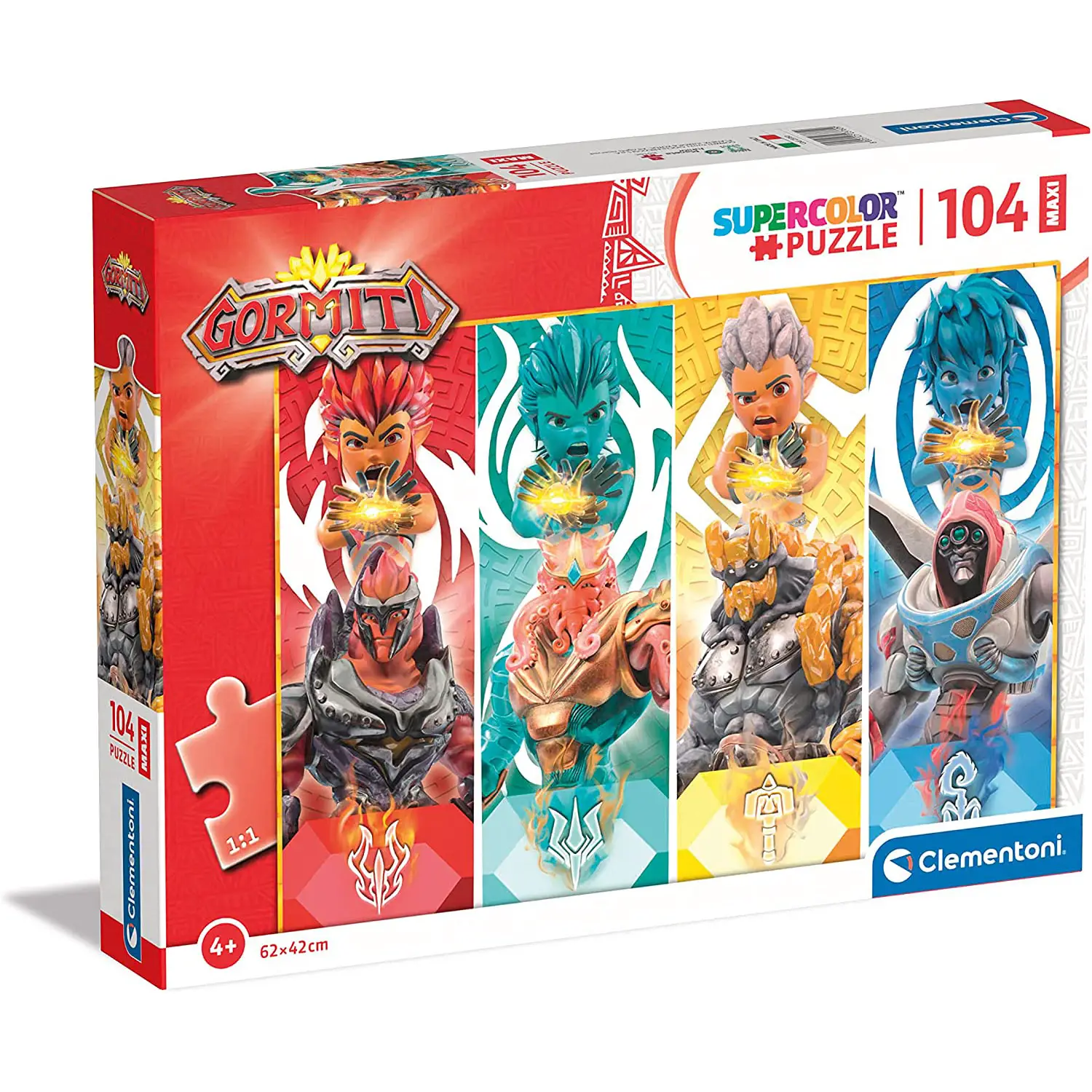 Puzzle 104 Pezzi Maxi Gormiti 1 - Puzzle in cartone
