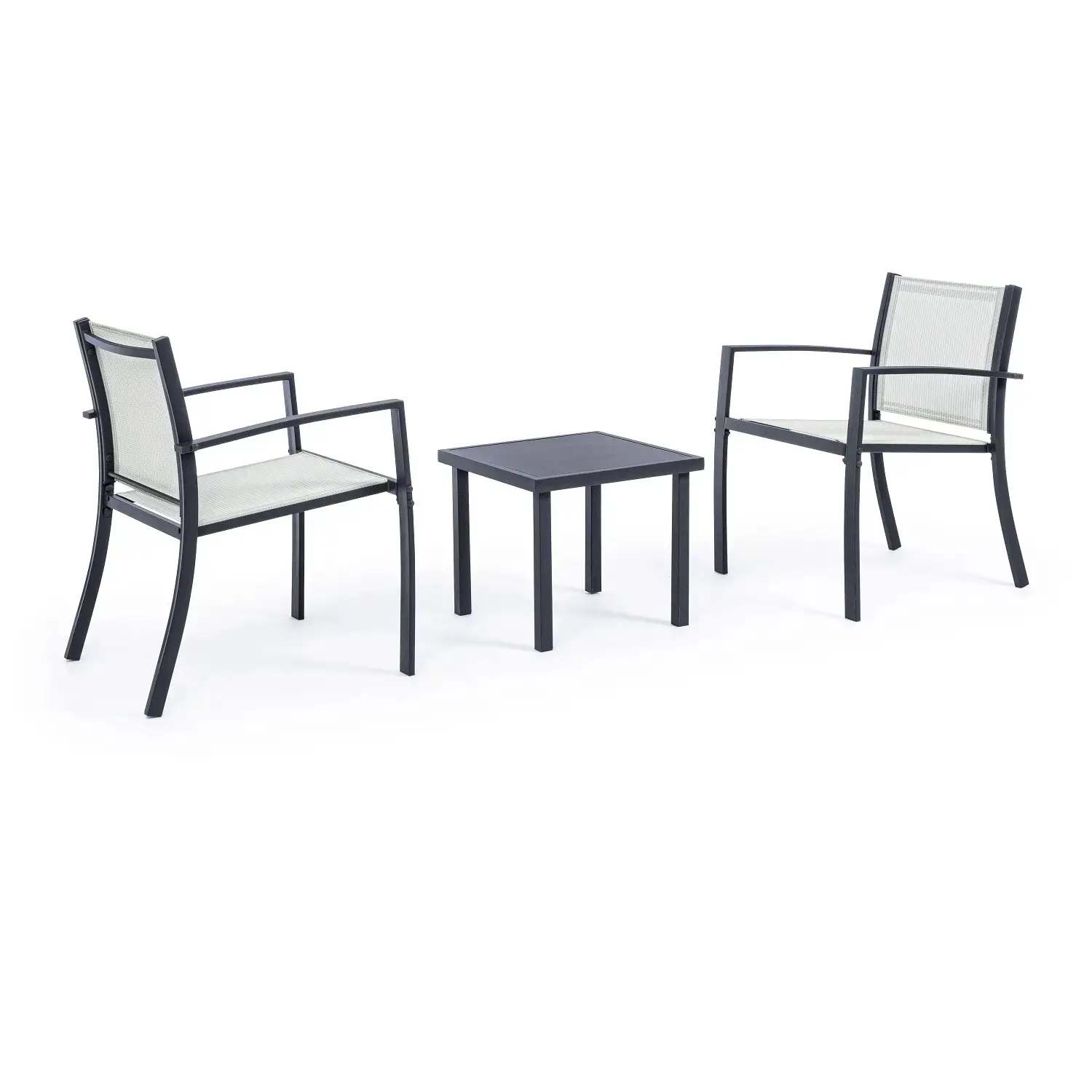 Salotto Auri Antracite Set 3 Pezzi - set e salotti