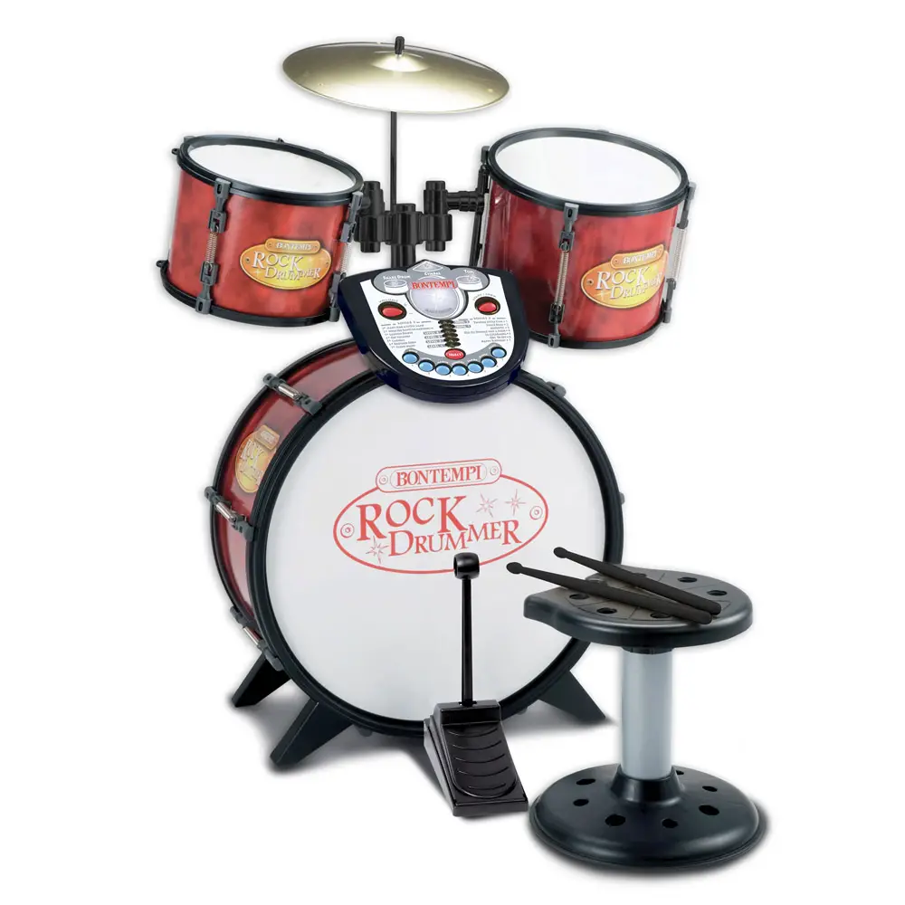 Batteria Grancassa 4 Elementi con Modulo Partner Elettronico Bontempi - musicali