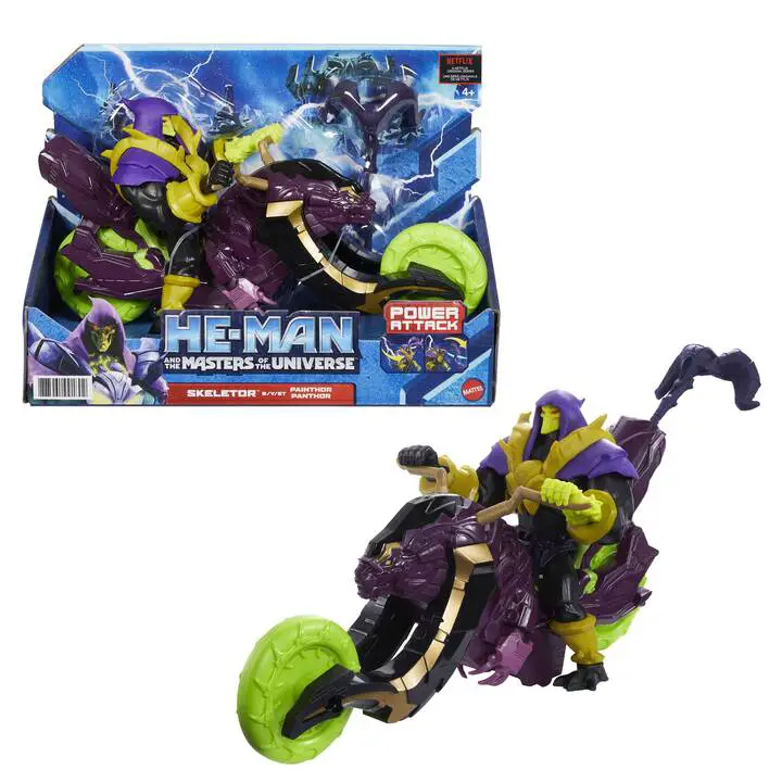 Masters Of The Universe Kids Personaggio con Veicolo Hbl76 - action figures ed accessori