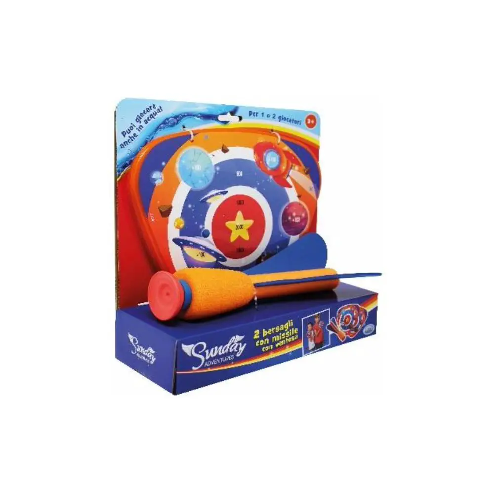 Sunday 2 Bersagli con Missile - Gioco di Precisione e Divertimento - Giochi acqua e sabbia