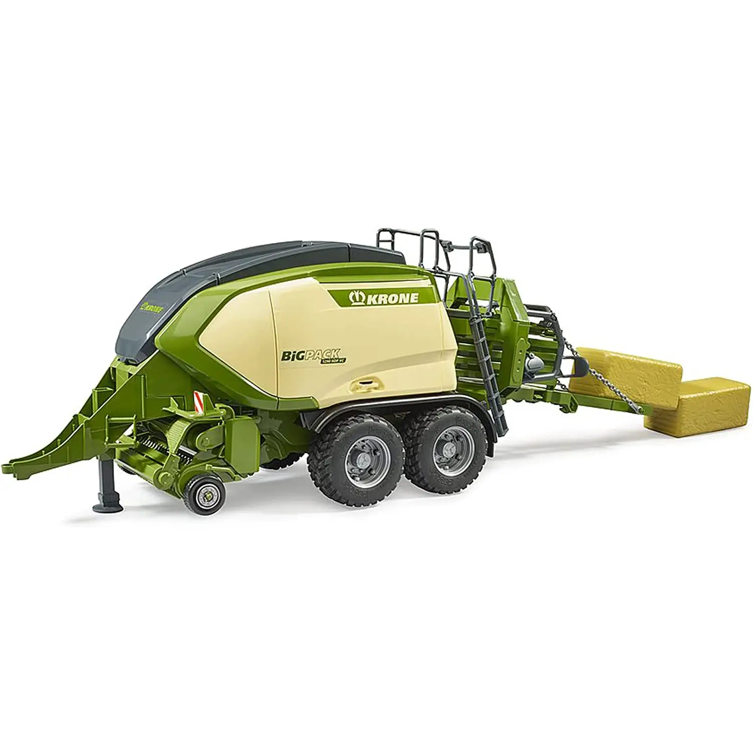 Bruder Rimorchio Krone Big Pack Pressaballe 1290 HDP VC 02033 – Giocattolo Agricolo in Scala 1:16 - modellini