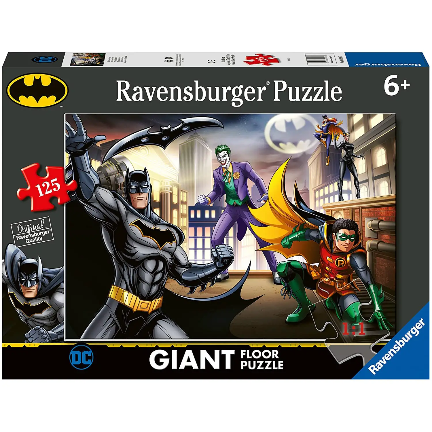 Puzzle 125 Pezzi Giant Batman - Ravensburger - Puzzle in cartone