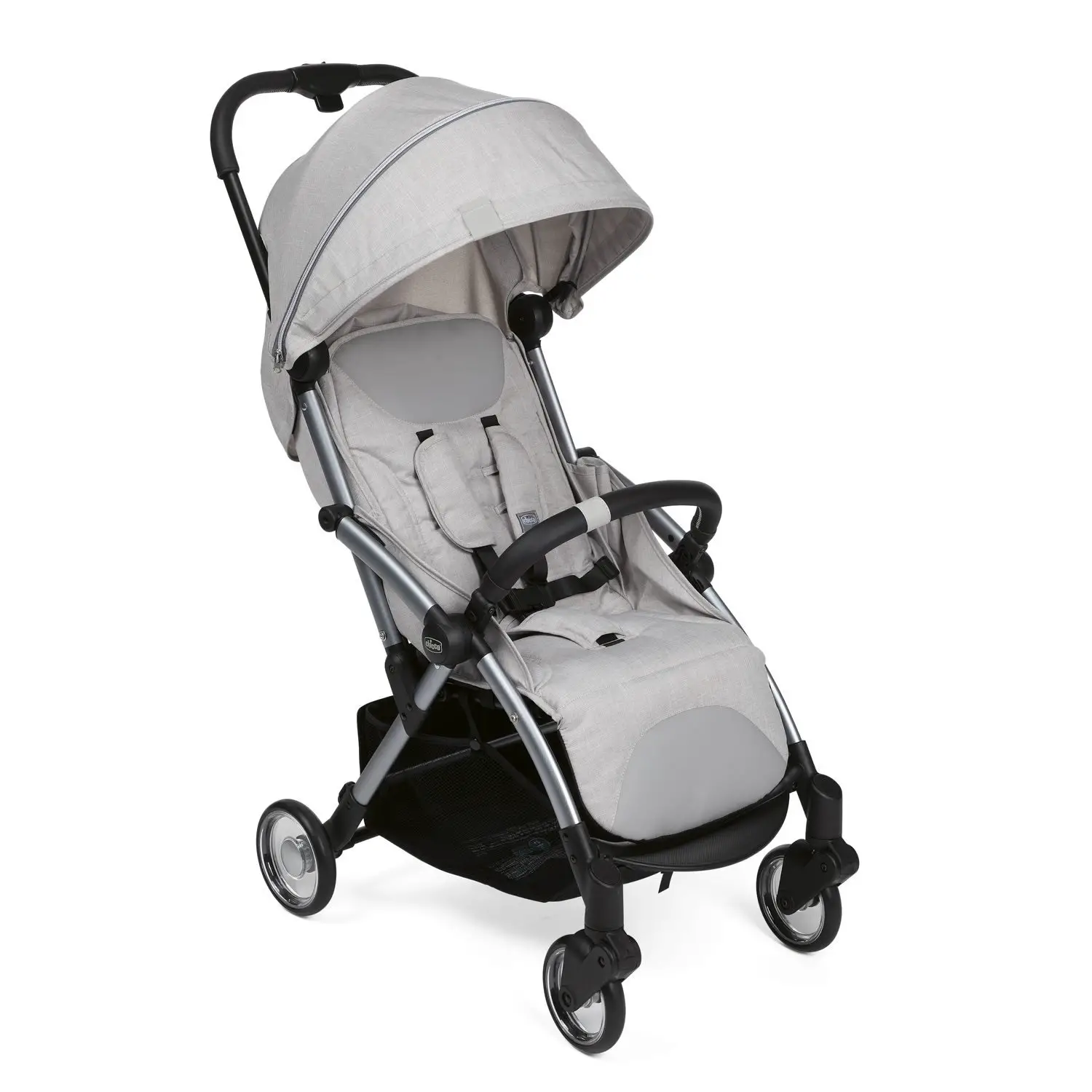 Passeggino Goody Plus Chicco Grey Mist - passeggini compatti
