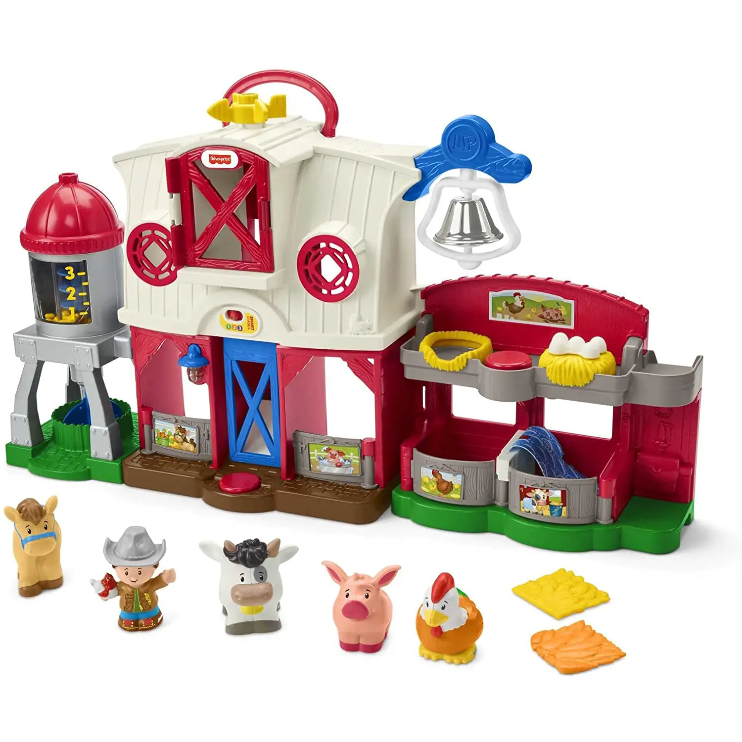 Little People Fattoria Animali Felici Hhx14 - play set