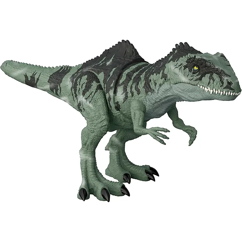 Jurassic World Gigantosauro Attacco Letal Dinosauro Dinamico Digitale - action figures ed accessori