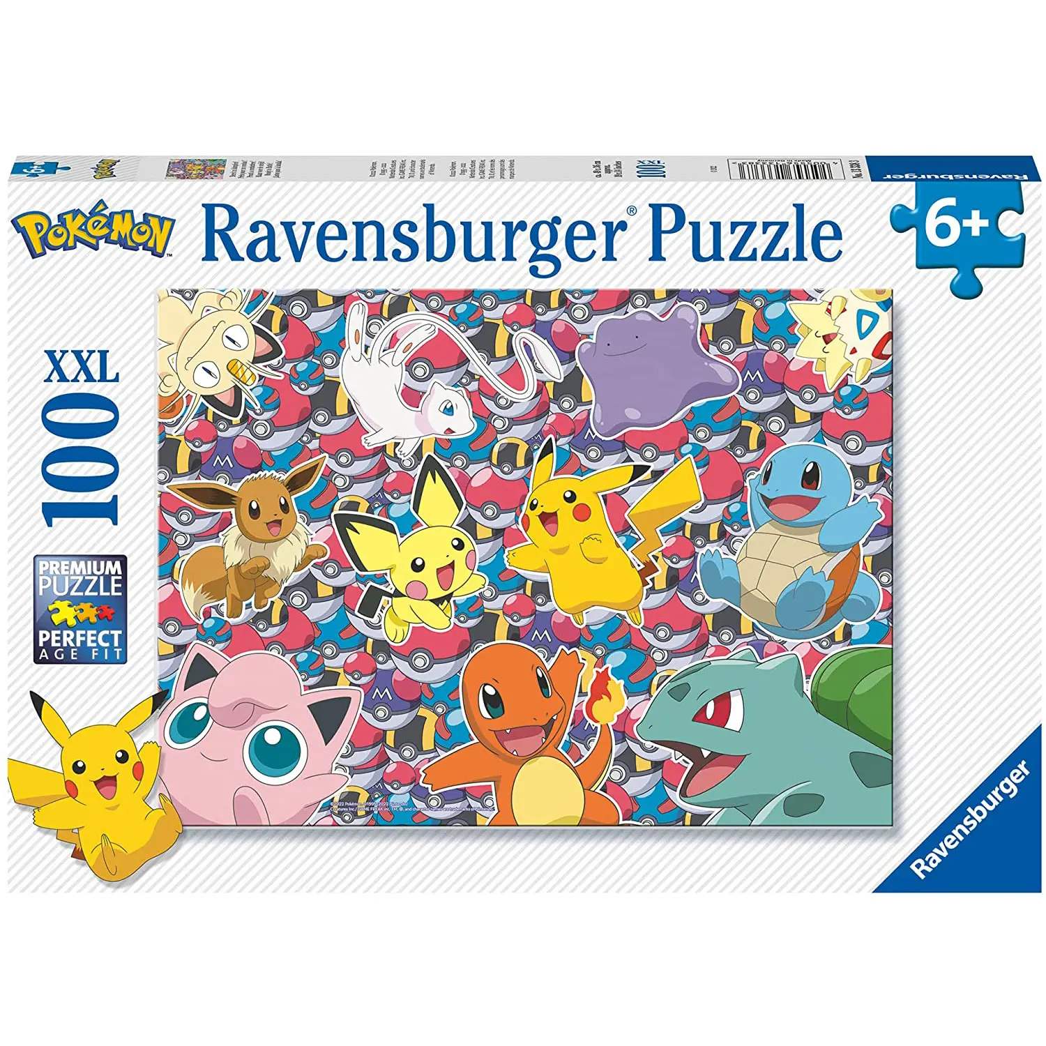 Puzzle 100 Pezzi XXL Pokemon - Puzzle in cartone