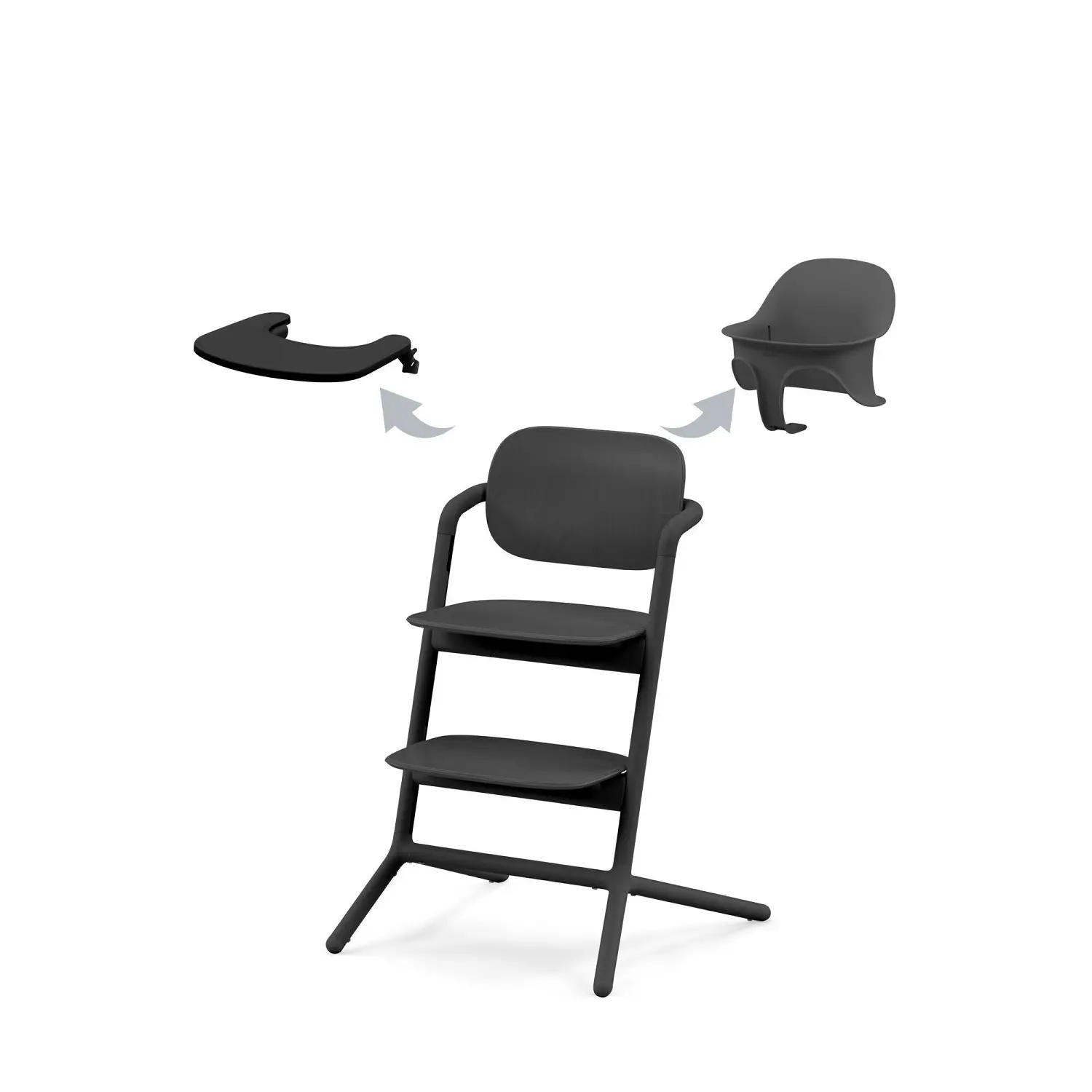 Seggiolone Lemo Set 3in1 Stunning Black Cybex - seggioloni