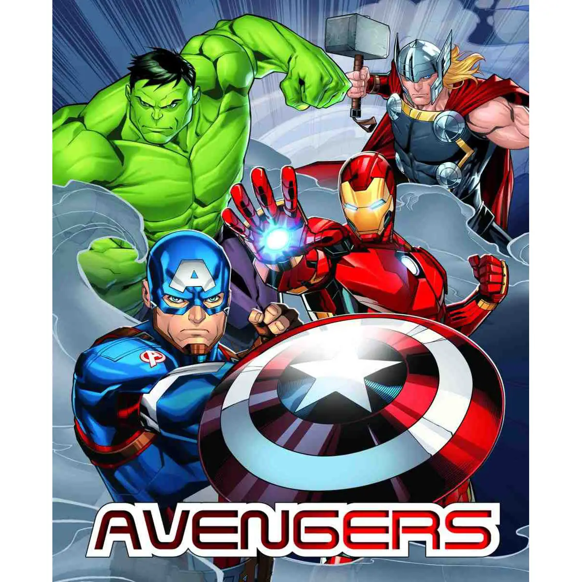 Plaid Soft Touch 100x150 Avengers - biancheria casa