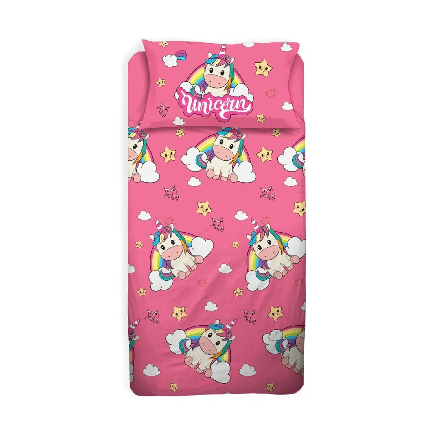 Completo 1 Piazza Unicorno Arcobaleno -