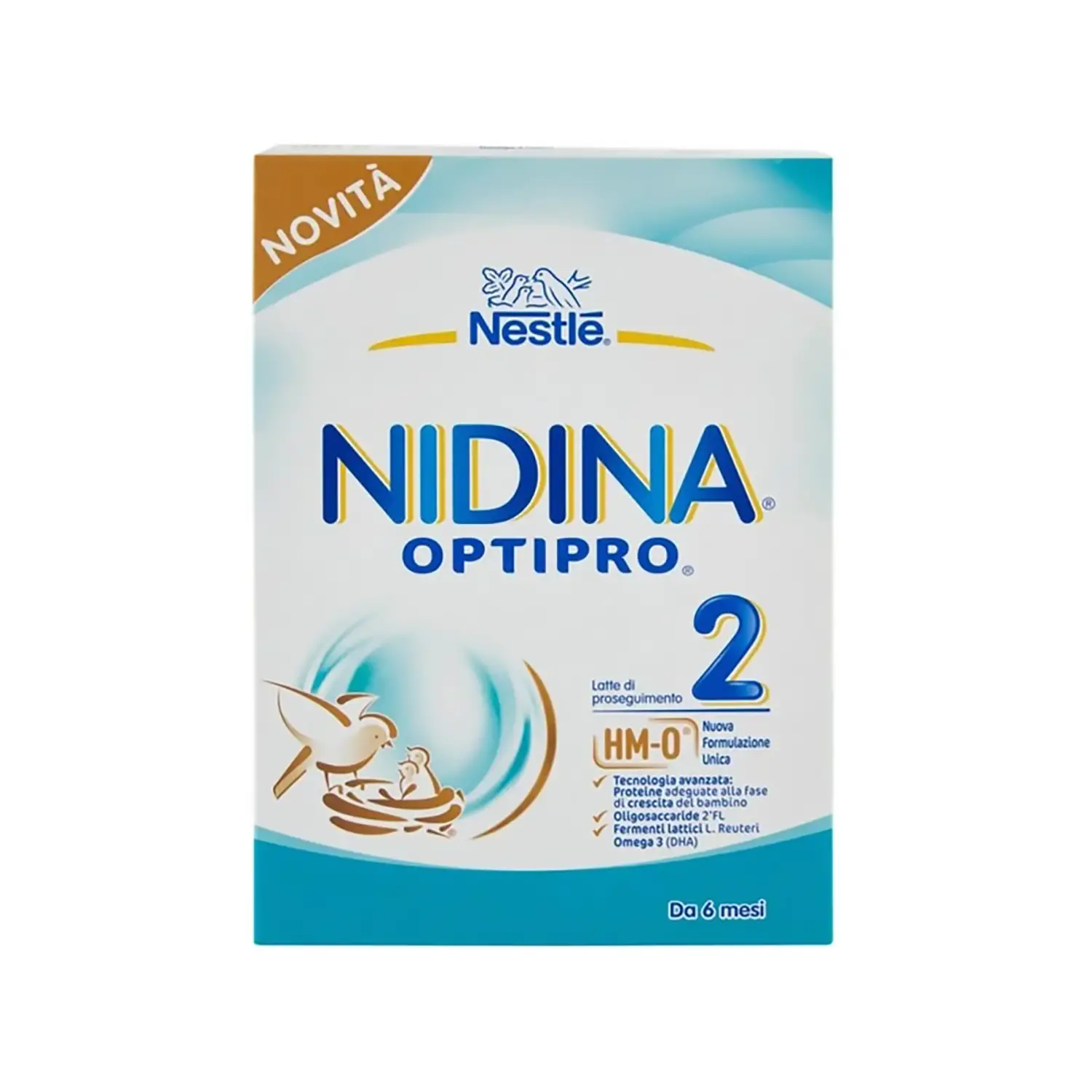 Nidina Optipro 2 – Latte di Proseguimento 1200 g - latti artificiali