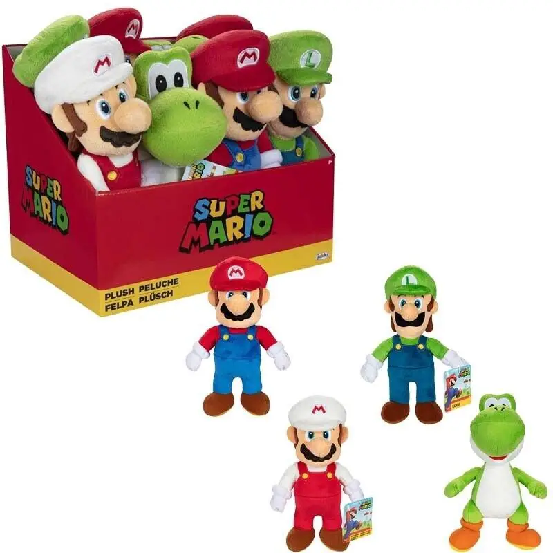 Super Mario Cm 20 Peluche Assortito - peluches 0/36 mesi