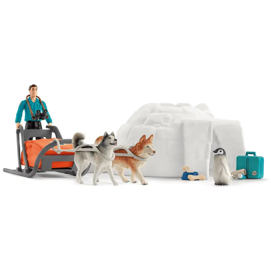 Schleich Spedizione Nell'Antartico - Animali
