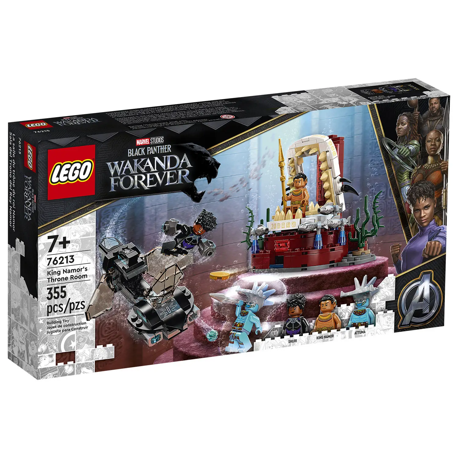 Lego Marvel la Stanza del Trono di Re Namor - lego