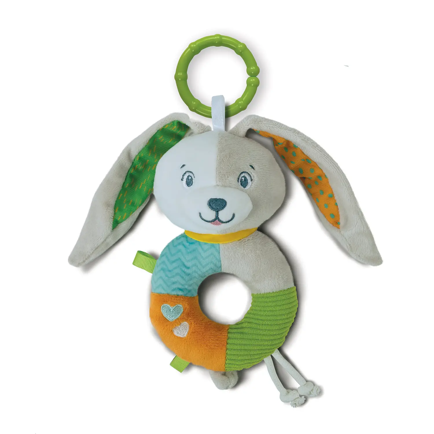 Lovely Bunny Soft Rattle Anello Coniglietto - Primi giochi