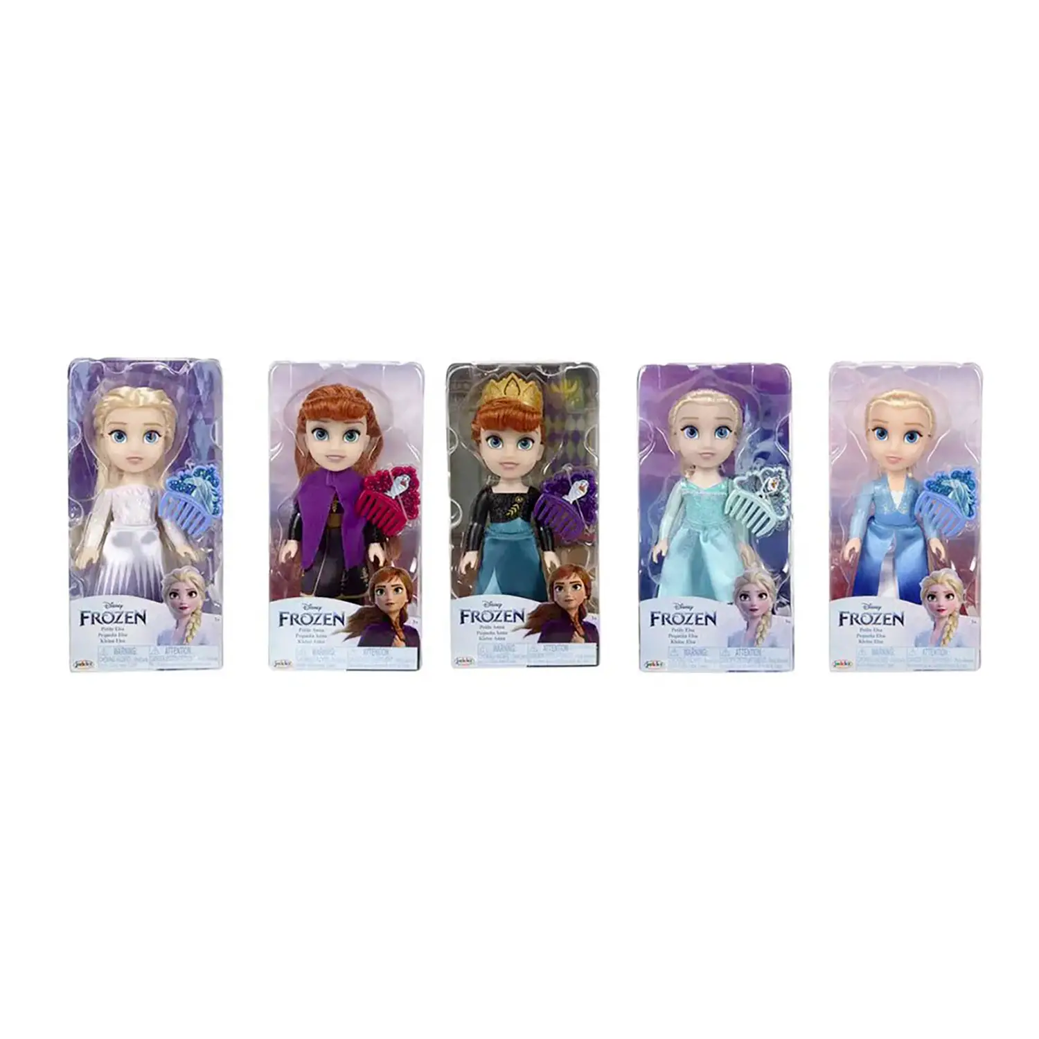 Disney Princess Bambole Anna & Elsa 15Cm Assortite - collezionabili bambina