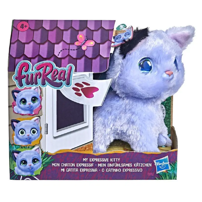 FurReal My Expressive Kitty - Peluche Interattivo - peluches 0/36 mesi