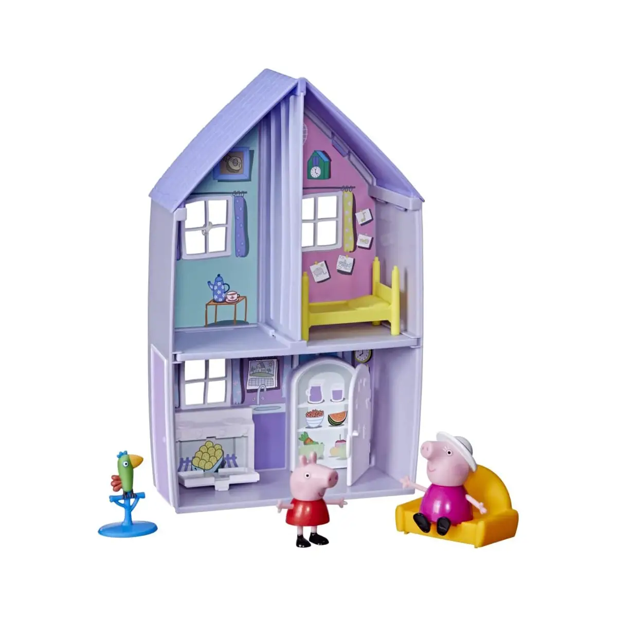 Peppa Pig Casa di Nonna e Nonno con 2 Personaggi - collezionabili bambina