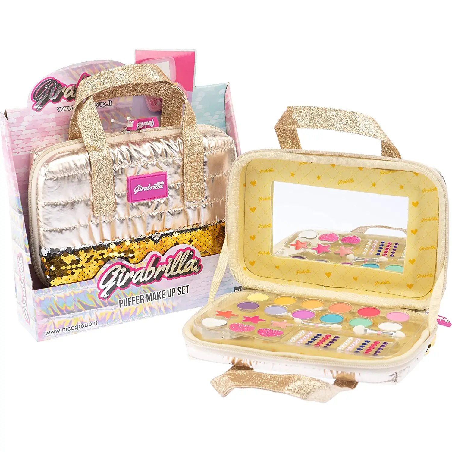 Girabrilla Puffer Beauty Set Make Up 19043 - bellezza e accessori