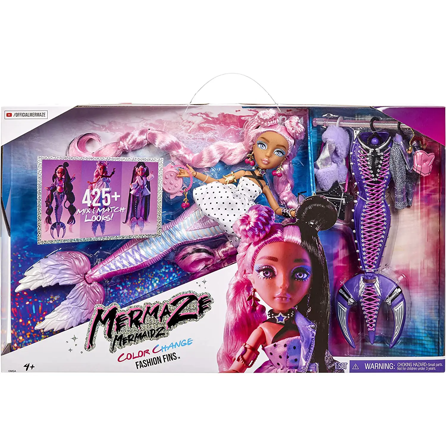 Mermaze Mermaidz Fashion Fins Doll - collezionabili bambina
