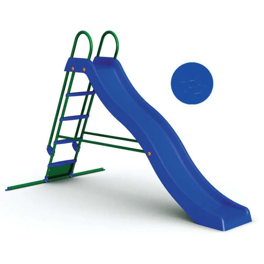 Scivolo con Struttura in Metallo 280x150x168 con Innesto Acqua - Scivoli