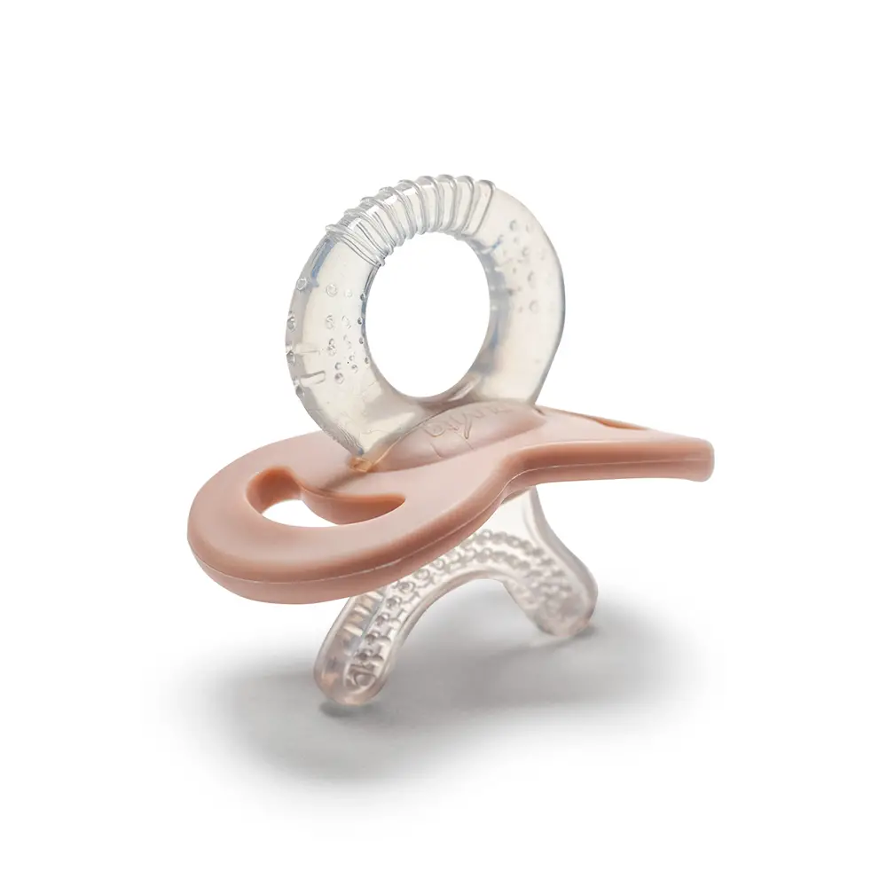Baby Kit Unghie Ergonomico English Rose - massaggia gengive