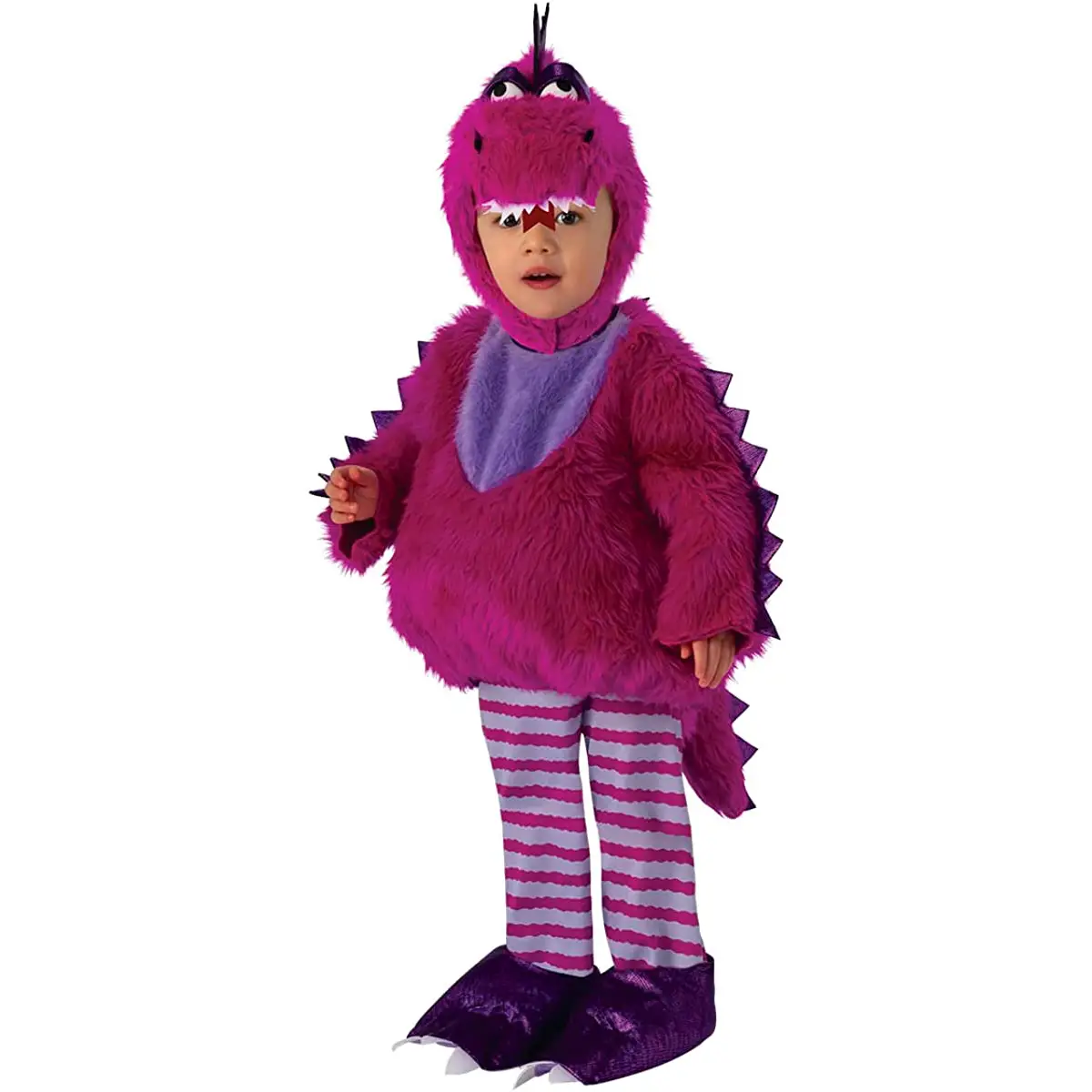 Costume Drago Viola - Taglia Toddler - 1/2 anni - abiti bambino e bambina