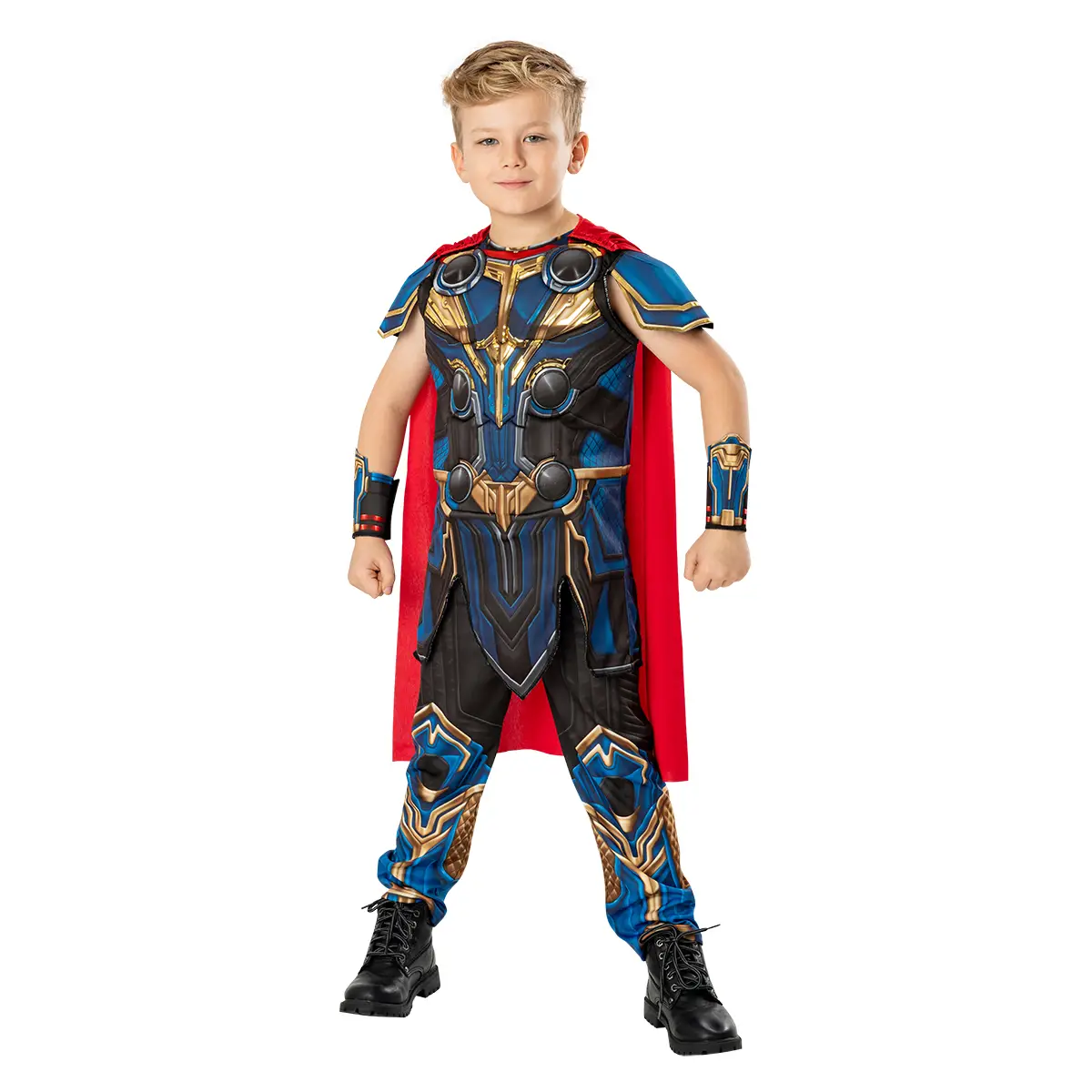 Costume Thor Deluxe per Bambini - Taglia L - 7/8 anni - abiti bambino e bambina