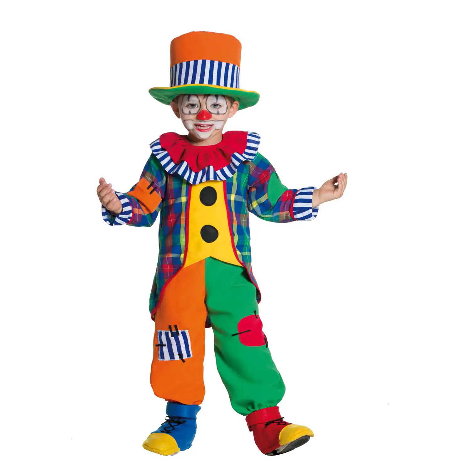 Costume Pagliaccio Baby 1/2 Anni - abiti bambino e bambina