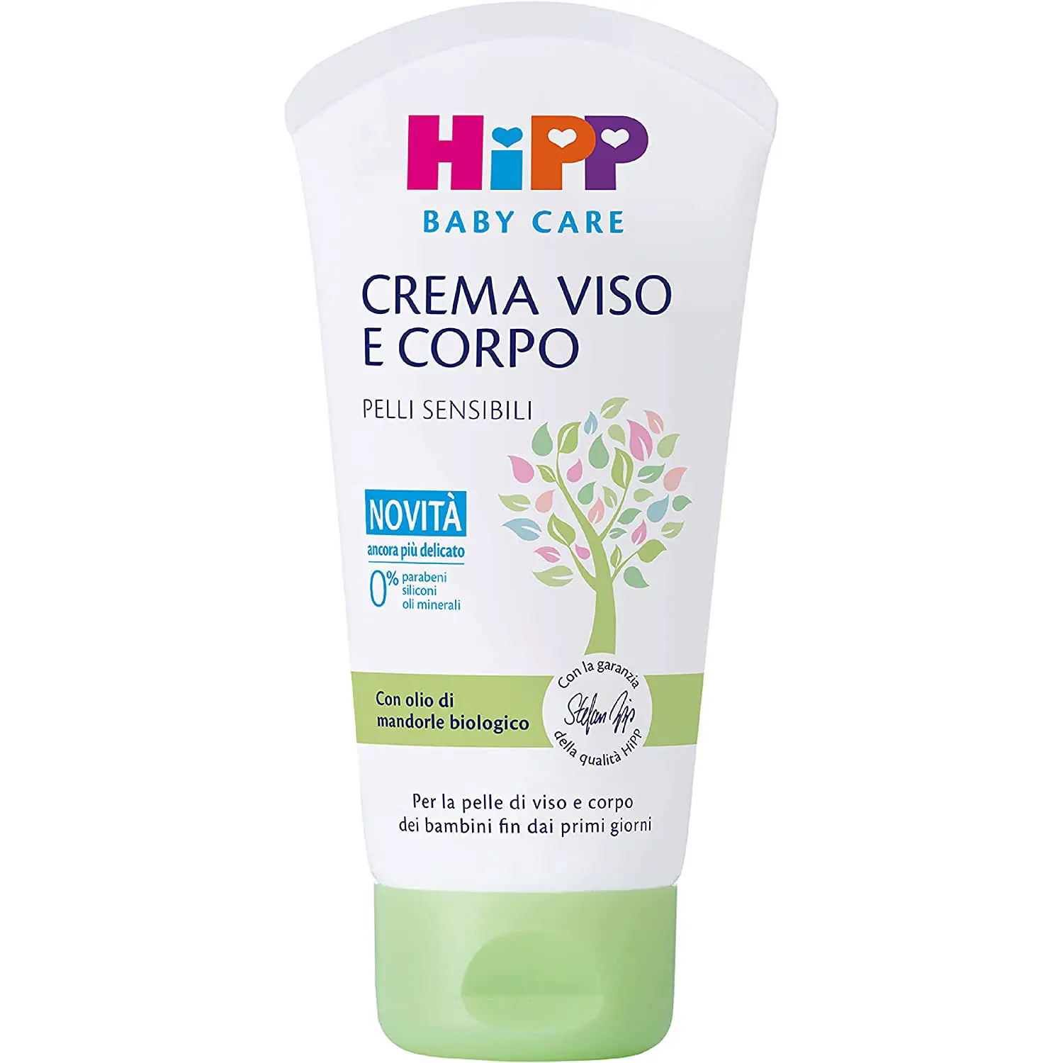 Hipp Baby Care Crema Viso e Corpo 75 ml Pelli Sensibili - cosmesi e igiene