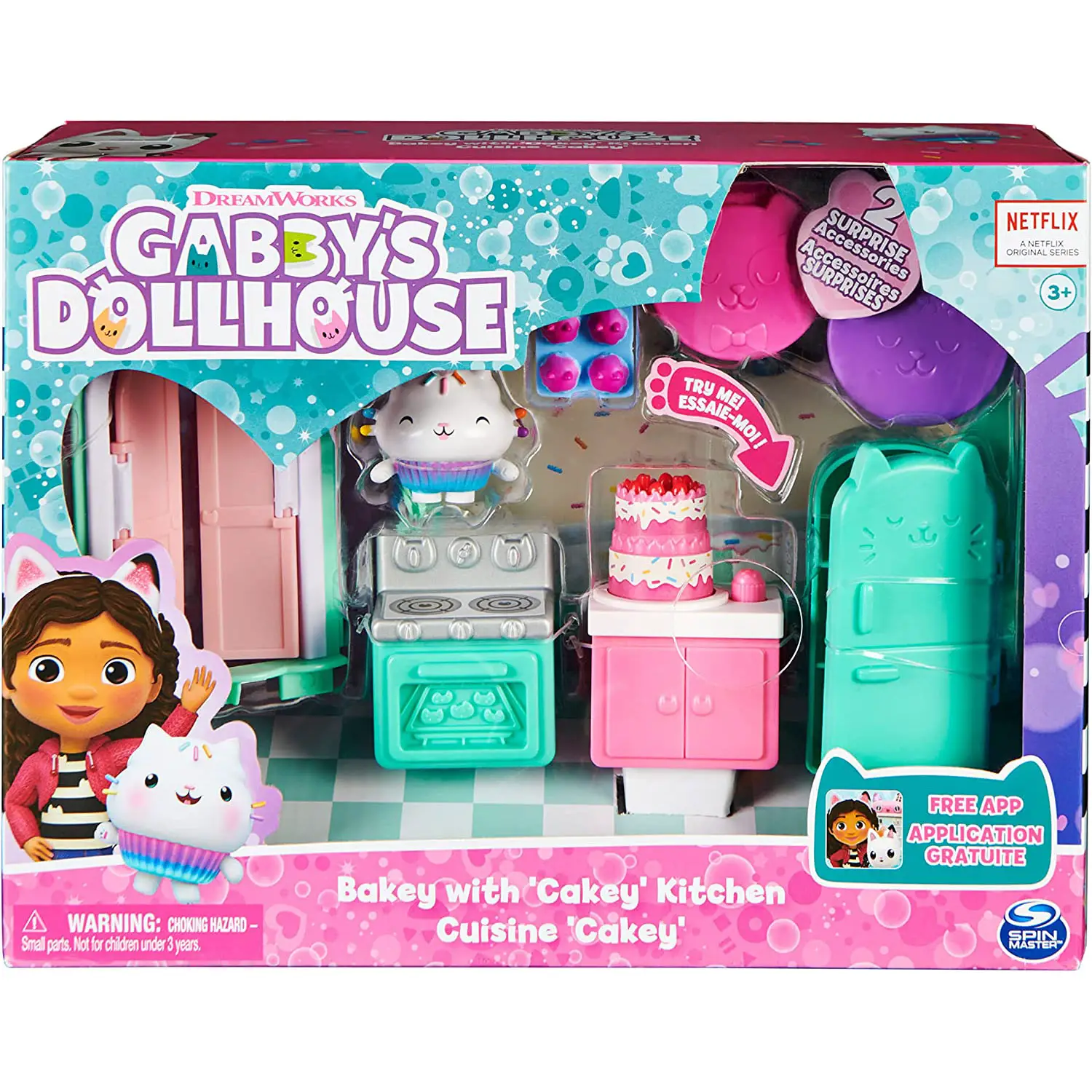 Gabby's Dollhouse – Le Stanze della Casa: Cucina - collezionabili bambina