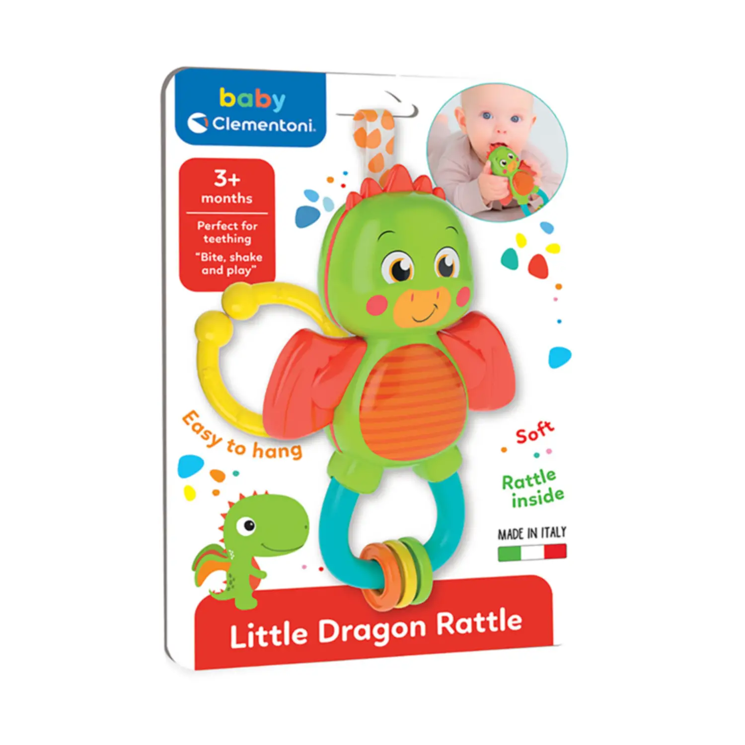 Little Dragon Rattle Sonaglino - Primi giochi