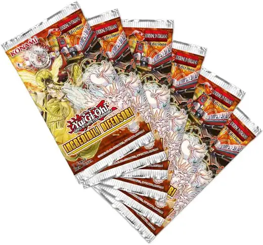 Yu-Gi-Oh! Incredibili Difensori 1a Edizione Busta 7 Carte (It) - giochi di società