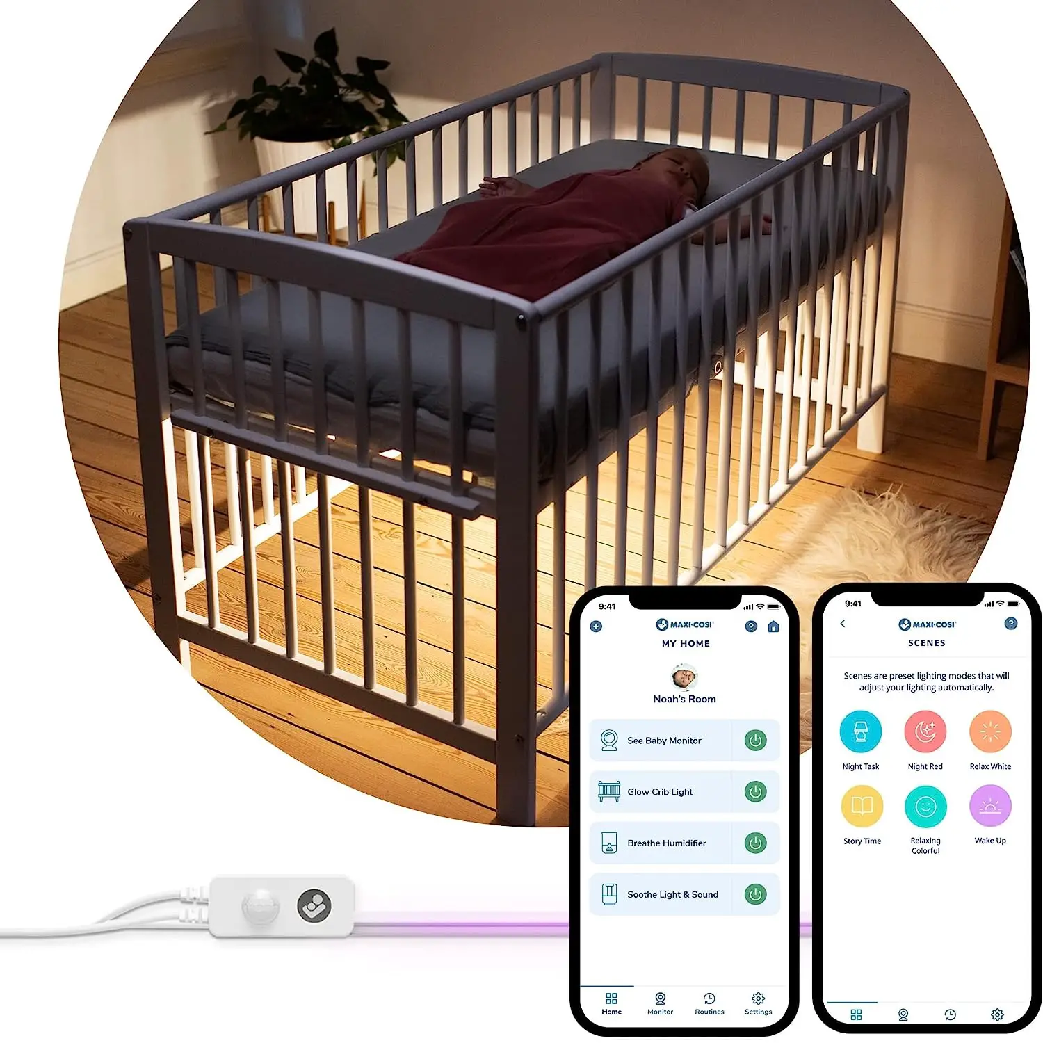 Glow Luce Sotto Culla Maxi Cosi - varie