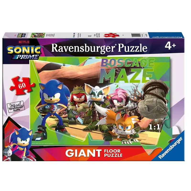 Puzzle 60 Pezzi Sonic - Puzzle in cartone