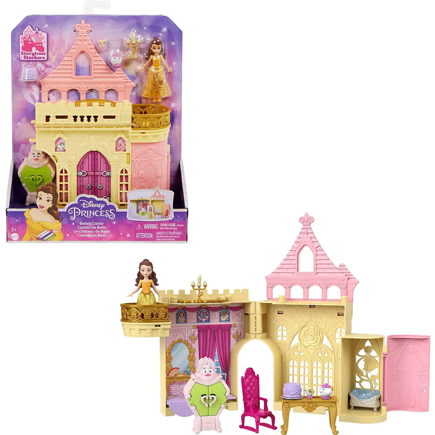 Principesse Disney il Castello di Belle - collezionabili bambina