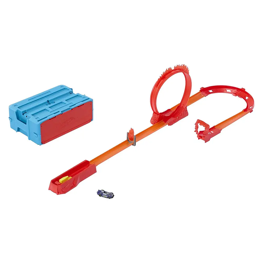 Hot Wheels Box Espansione Pista con Macchinina - modellini