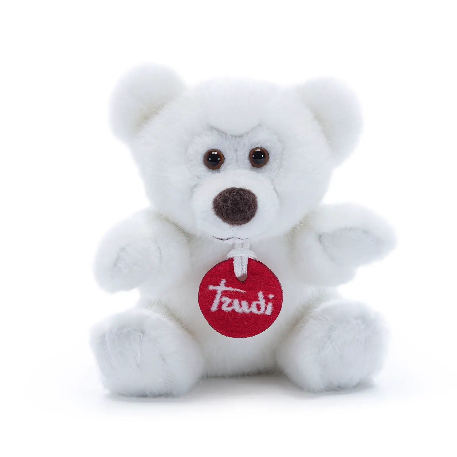 Peluche Trudino Orso Bianco XS 15 Cm - peluches 0/36 mesi