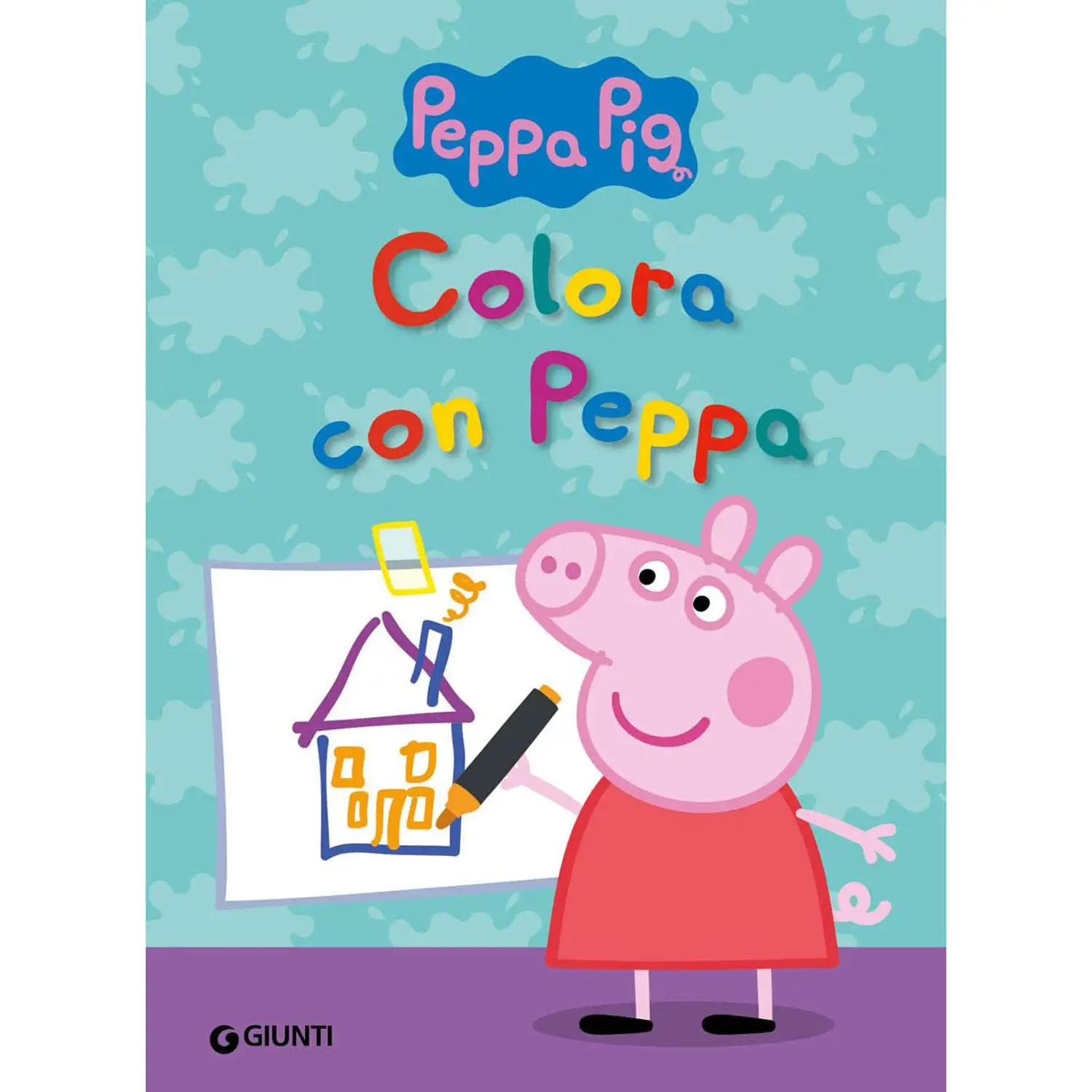 Libro Colora Con Peppa - Prima biblioteca