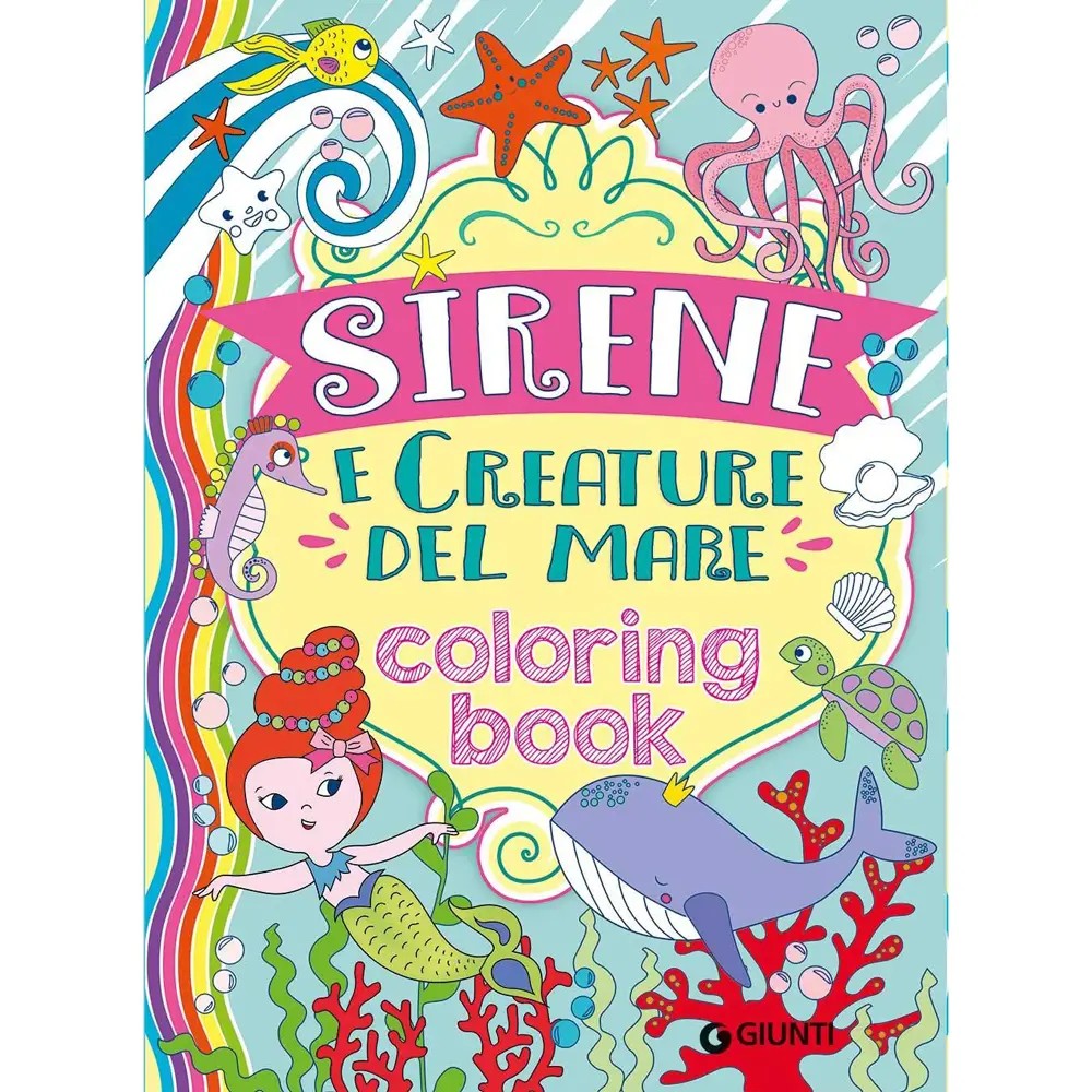 Sirene e Creature del Mare Coloring - Prima biblioteca