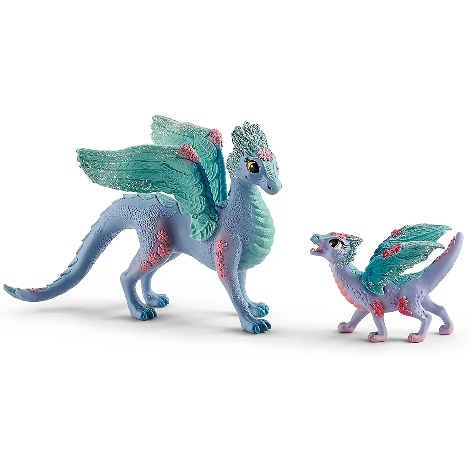 Schleich Drago Fiore con Baby - Animali