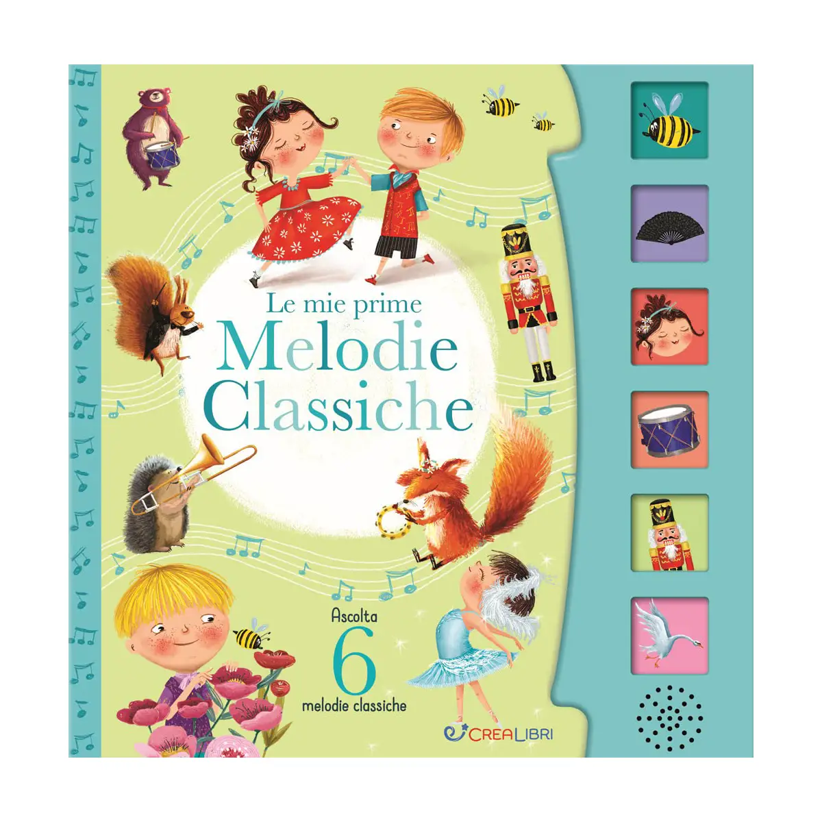 Libro Schiaccia e Ascolta - Prime Melodie - Prima biblioteca