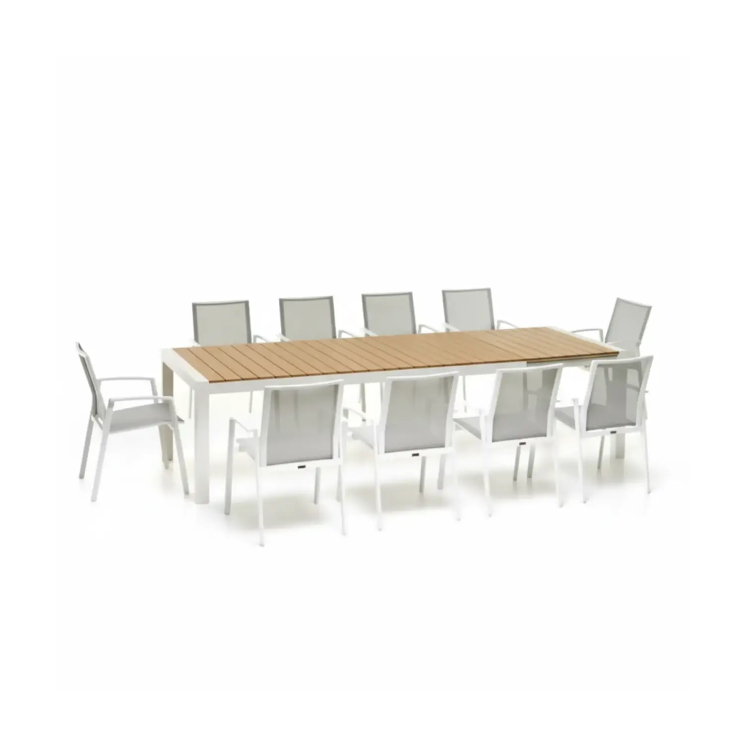Tavolo Santorini Bianco Allungabile 225/295x100cm. - tavoli, sedie e poltroncine