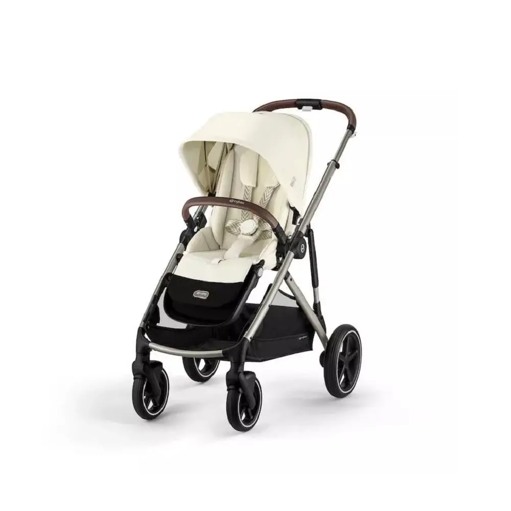 Gazelle S Passeggino Seashell Beige Telaio Taupe - gemellari
