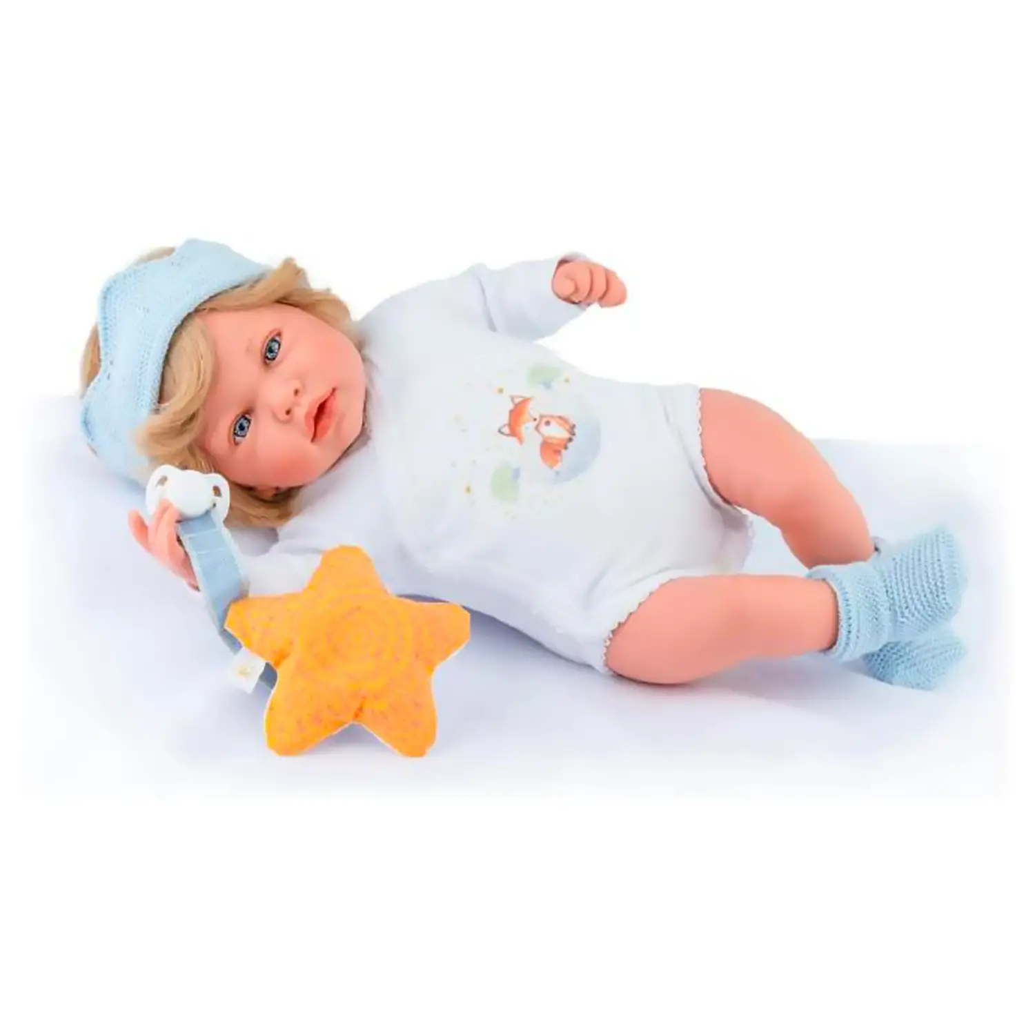 Bambola Newborn Luka Principe Marina & Pau 3038 - Bambole e accessori